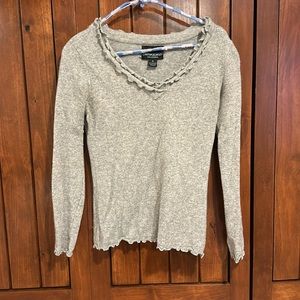 Cynthia Rowley- gray sweater